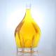 Flint Glass Embossed Design Screw Cap Spirit Bottle for Whisky Vodka Tequila Gin Rum