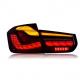 Dragon Scale Look LED Streamer Taillight Modified Made for BMW 3 Series F30 F35 13-15