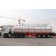 Capacity 39500L Three Axles Gas Tanker Truck , Durable Gas Delivery Truck