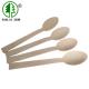100 Natural 160mm Compostable Disposable Reusable Bamboo Cutlery Set Spoons