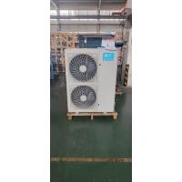 Big Air Volume Galvanized Steel Low Vibration Cold Room Condensing Unit