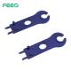 Plastic Blue MC4 Connector Wrench For Solar Installation