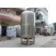 SS304 Stainless Steel Filter Housing / Cosmetic Cream Vacuum Emulsifying Tank