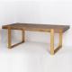 Nontoxic Anti Abrasion Wood Side Table , Multifunctional Wood Small Dining Table