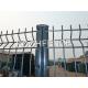 PVC Coated Outdoor Wire Fence , Low Carbon Steel Wire Welded Garden Fence