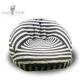 OEM ODM Plush Black White Stripe Gifts Stuffed Toy EN71 Soft Child Friendly Baby Chair