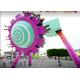 Easy To Install Pendulum Amusement Ride 8/12/16/18 Seats With FRP Material