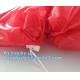 HDPE/LDPE/PP autoclave bags medical garbage bag for biohazard waste, yellow with printing medical biohazard waste bag