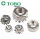 Stainless Steel Toothed Nuts K Type Nuts for Machinery Industry