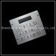 Metal Backlit Numeric Keypad With Display Dustproof For Fuel Dispenser