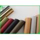 Different Color 0.55MM Washable Kraft Fabric Roll For Making Handbags