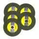 OEM Supported 4 Inch Abrasive Cutting Disc for Stainless Steel Customized Color