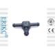 ERIKC bosch 110 Series Plastic Fuel Injector Return Oil Backflow Common Rail Parts Two-way Joint Pipe