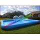 0.9mm PVC Tarpaulin Inflatable Water Swimming Pool , Blue  Aqua Pool for Outdoor