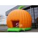 Halloween Pumpkin Inflatable Bounce Houses For Kids Party Outdoor Use