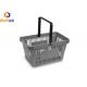 Lightweight HDPP Single Handle Retail Shopping Baskets For Duty Free Store