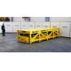 Four Wheels Industrial Transfer Trolley Customizable Loading And Size