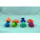 Squirt water sea animal rubber bath toys floating animal toy set