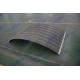 Stainless Steel Wedge Wire Screen Panels Curved Screen High Capacity / Efficiency