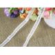 Polyester Ladder Water Soluble Chemical Lace Trim By The Yard Good Color Fastness