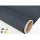 0.45mm 530gsm Black PU Fiberglass Fabric For Welding Thermal Insualtion