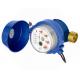 PN16 Residential Water Meter With AMR Reading / House Water Meter Built In Valve