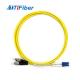 LC/UPC-FC/UPC Fiber Optic Patch Cord Duplex Singlemode PVC LSZH 2.0mm 3.0mm Patch cable