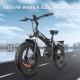 Fashionable Comfortable Women'S Electric Folding Bike 31 - 60Km Range