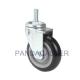 PU Tread PP Core Medium Duty Casters 4 Inch Swivel Castor Wheels