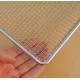 Woven wire grill mesh basket for holding glass plate stainless steel 304