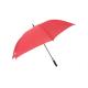 Red Custom Promotional Umbrellas , Golf Rain Umbrella Silk Screen Print
