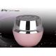 Material PMMA Pink Empty Cream Jars Capacity 50ml Plastic Cosmetic Jars Wholesale