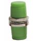 High Precision of Mechanical Dimension FC optical Adapter Green or red Color
