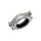 Uniform Thickness Groove Lock Pipe Fittings , Grooved Pipe Clamps For Industrial