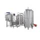 7BBL 2 Vessel Brewhouse Heated By Steam For Beer Brewing Process