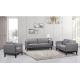 Fabric Antiwear Living Room Sofa Set , Multifunctional Modern Commercial Sofa