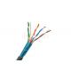 PVC FTP Cat5e Lan Cable Quick Installation With Bare Copper Conductor
