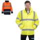 Protective Workwear 2024 Hi Vis 300d Oxford Reflective Safety-Protective-Clothing Jacket for Workers