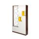 MDF Painted Hall Divider Cabinet , Room Divider Cupboard Household Furniture