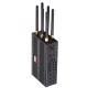 10m Portable Cell Phone Jammer 6 antennas Built in 7.4V 3600mAh Li-ion battery