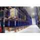 High-Density Radio Shuttle Racking system + Pallet Runner + forklift