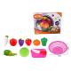 12 Pcs Pretend Role Play Children's Play Toys for Kitchen Fruit Vegetable Cutting
