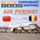 Safe China To Belgium International Air Freight Forwarder