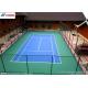 ITF Indoor Badminton Court Flooring , 5mm Acrylic Surface Badminton Court