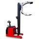 1500 Kg Electric Roll Lifter Stacker 180 360 Degree Roll Clamp Convenient Storage Moving Equipment