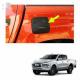 Matte Black Gas Tank Cover 4wd For Mitsubishi Triton L200 Abs Chrome 2019-On