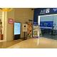 Hanging Wall LED Advertising Machine 55 Inch High resolution FCC Certification