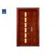 Hotel Entry Soundproof 60 Minutes UL Listed PVC Double Door Fire Rated Wood Doors