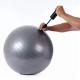 Antiwear Odorless Blowing Up Exercise Ball , Nonslip Yoga Ball For Back