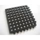 Anti-fatigue black Rubber Door Mat / floor mats for supermarket, shop commercial 